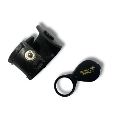 Copy of x10 Triplet Professional Quality Black Loupe