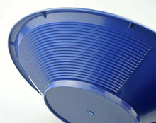Load image into Gallery viewer, Blue dual riffle pan for gold panning and concentrate recovery
