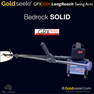 LongReach Telescopic Swing Arm – for Minelab SD/GP/GPX4000-5000