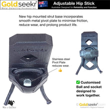 Load image into Gallery viewer, Hipp Stick - Adjustable Metal Detector Bungee Strut | GoldSeekr