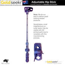 Load image into Gallery viewer, Hipp Stick - Adjustable Metal Detector Bungee Strut | GoldSeekr