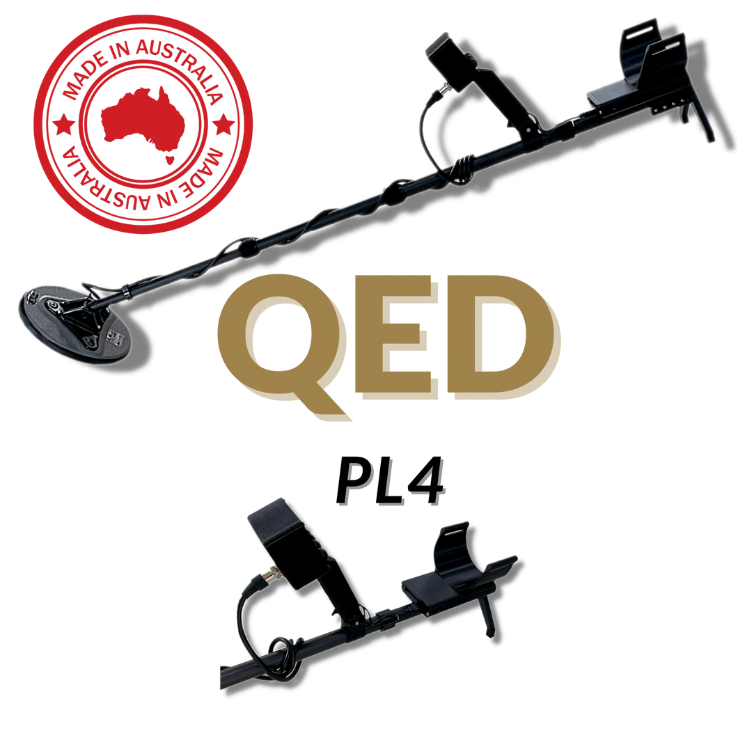 QED PL4 | Australian Made PI Metal Detector