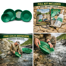 Load image into Gallery viewer, Garrett Deluxe Gold Pan Kit – Complete Prospecting Starter Set (9pc Kit)