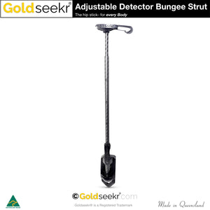 Hipp Stick - Adjustable Metal Detector Bungee Strut | GoldSeekr.
