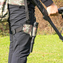 Load image into Gallery viewer, Nokta PP Leg Holster for metal detecting pinpointers with adjustable leg strap and quick-access design for gold prospecting and treasure hunting